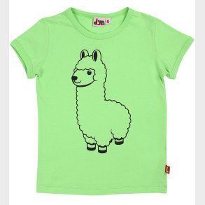 DYR T-shirt - DyrHide - Bright Green Lama Buddy