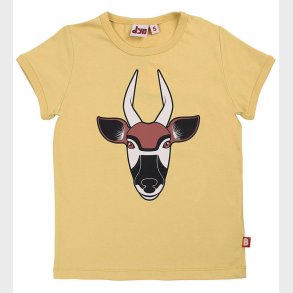 DYR T-shirt - DyrHide - Faded Yellow Bongo Antilope
