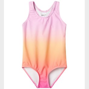 Name It Badedragt - NmfZidye - Living Coral