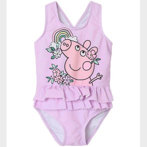 Name It Badedragt - NmfMiri - Orchid Bloom