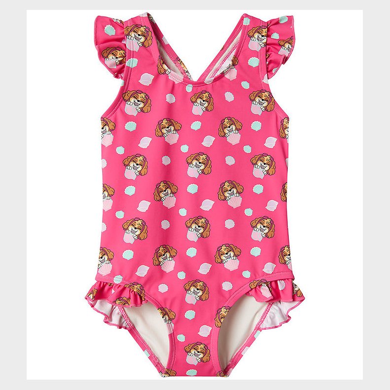 Name It Badedragt - NmfMaria - Carmine Rose