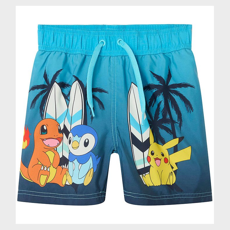 Name It Badeshorts - NmmMccoy - Bluefish