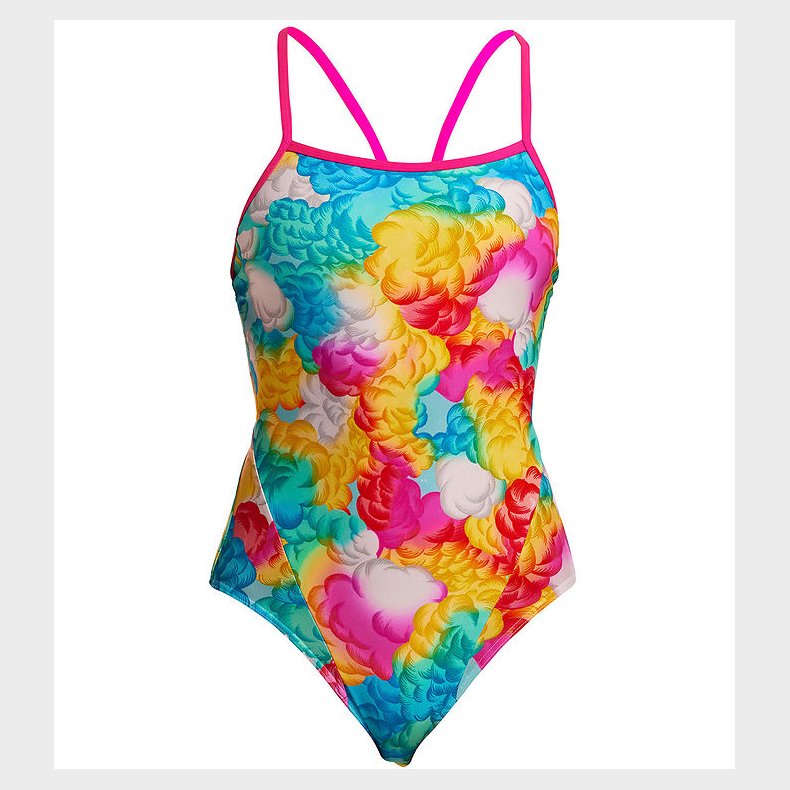 Funkita Badedragt - Single Strap - UV50+ - Cloudy Colours