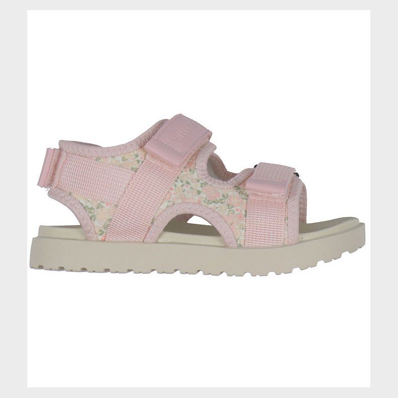 Wheat Sandaler - Mandy - Ivory Flower Meadow