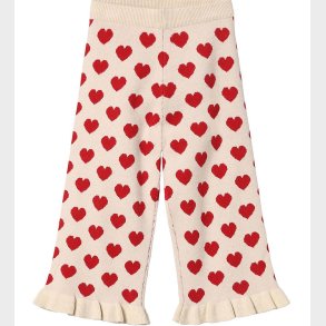 Fliink Bukser - Strik - Alon - Pompeian Red/Sandshell