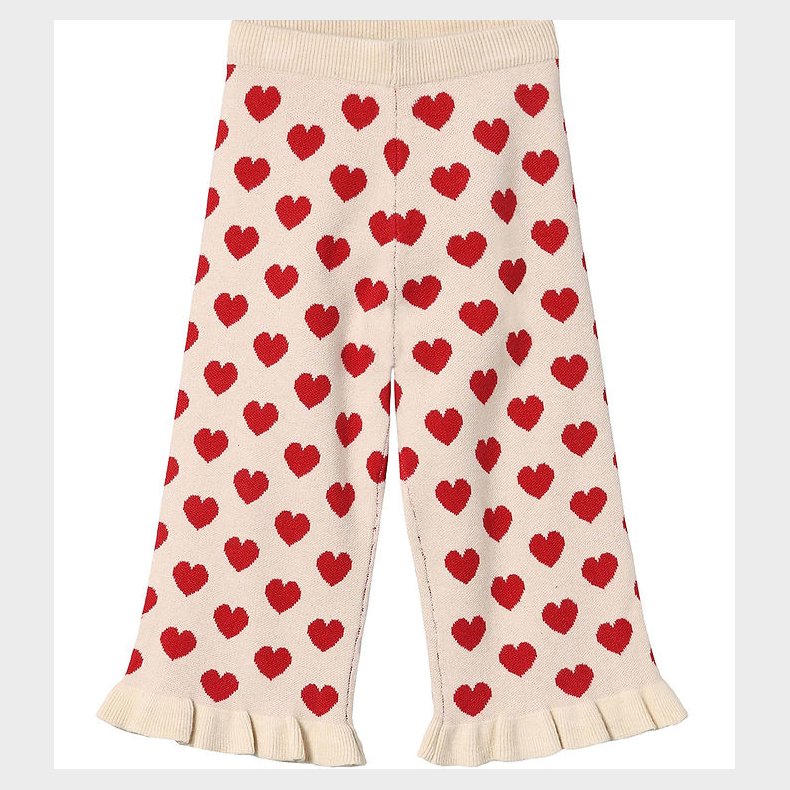 Fliink Bukser - Strik - Alon - Pompeian Red/Sandshell