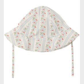 Fl�ss Solhat - Abigail - Soft White/Bright Blue