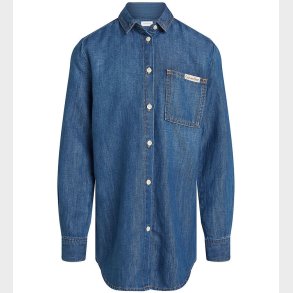 Calvin Klein Skjorte - Denim - Mid Serenity Blue