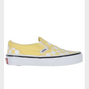 Vans Sko - Classic Slip-On - Gul/Hvidternet