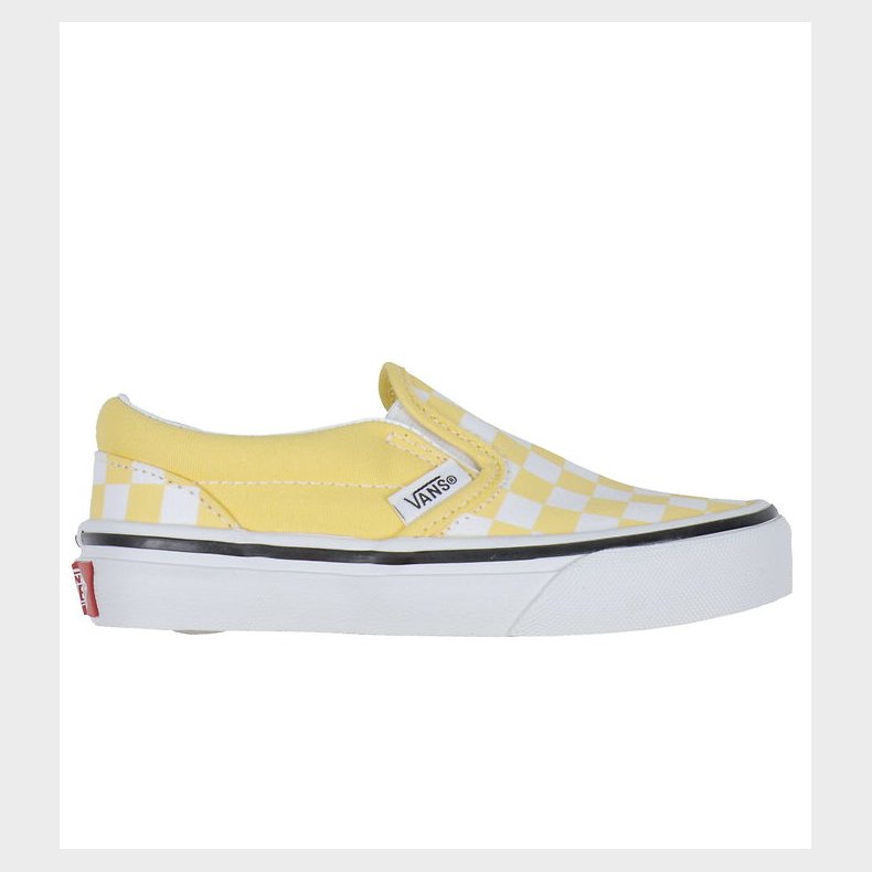 Vans Sko - Classic Slip-On - Gul/Hvidternet