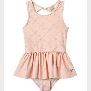 Wheat Badedragt - UV40+ - Erna - Powder Checked Flowers