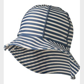 Wheat Badehat- UV40+ - Bora - Blue Stripe