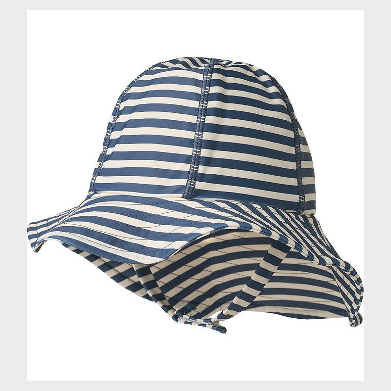 Wheat Badehat - UV40+ - Bora - Blue Stripe