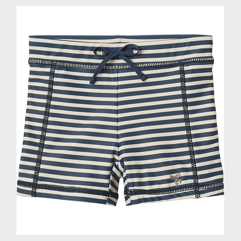 Wheat Badebukser - UV40+ - Ulrik - Blue Stripe