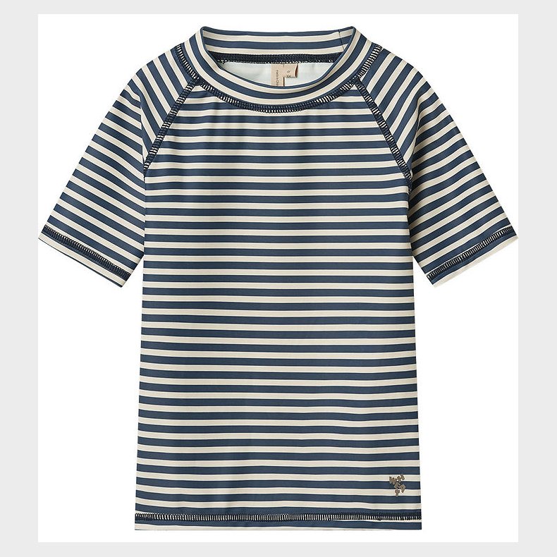 Wheat Badebluse - UV40+ - Jackie SS - Blue Stripe