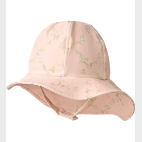 Wheat Badehat - UV40+ - Bora - Powder Checked Flowers