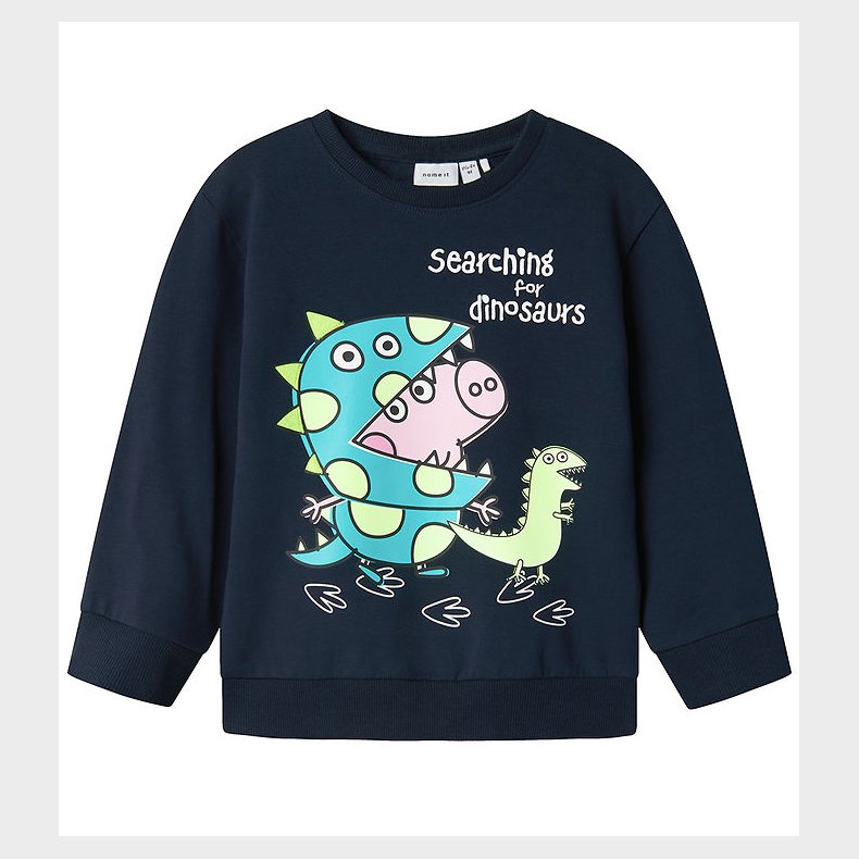 Name It Sweatshirt - NmmFind - Peppa Pig - Navy Blazer