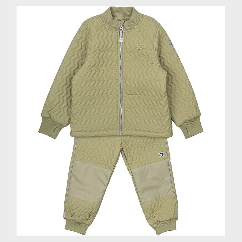 Mikk-Line Termotj - Duvet - Coated - Gray Green