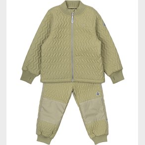 Mikk-Line Termotj - Duvet - Coated - Gray Green