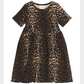 The New Siblings Kjole - Rib - TnstEllie - Oxford Tan AOP