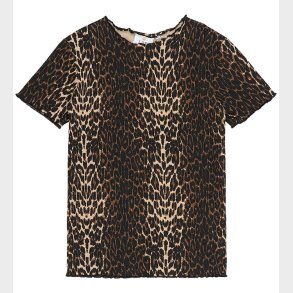 The New T-shirt - Rib - TnEllen - Oxford Tan AOP