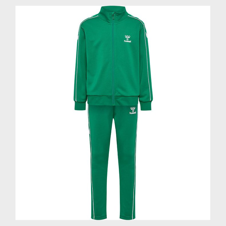 Hummel Tr�ningss�t - hmlTrack - Pepper Green m. Logo