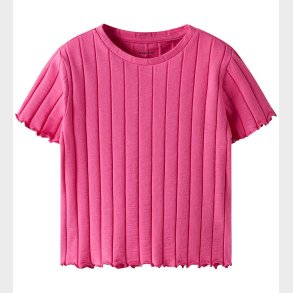 Name It Crop Top - NkfNoralina - Carmine Rose