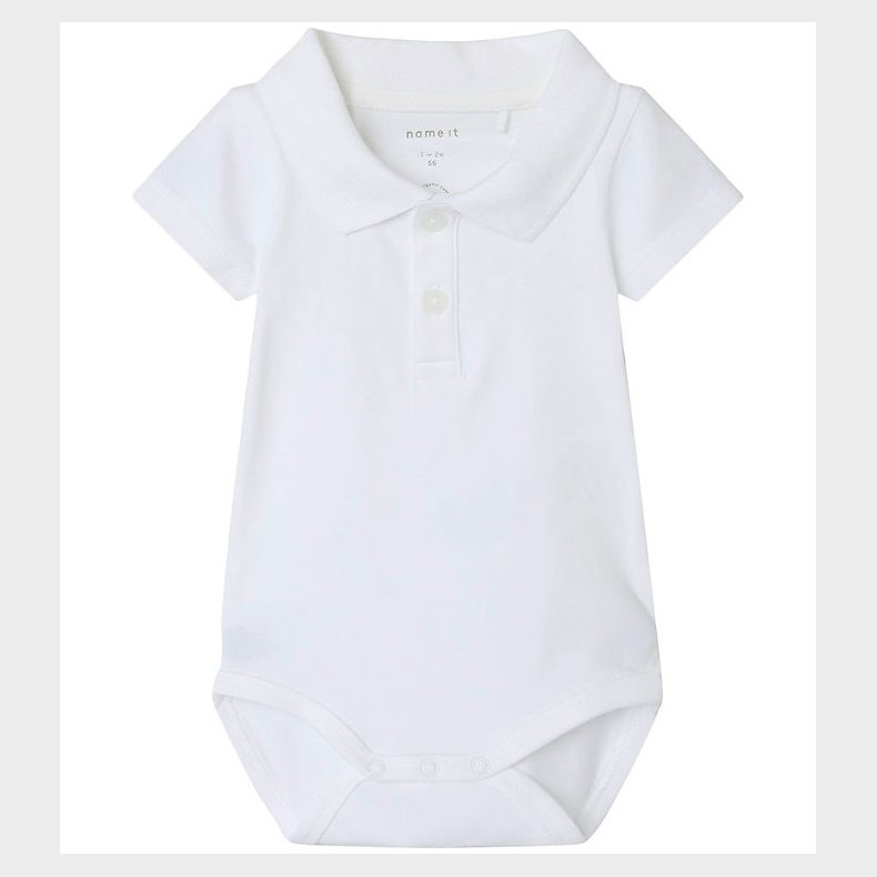 Name It Polo Body K/ - NbmHolger - Bright White