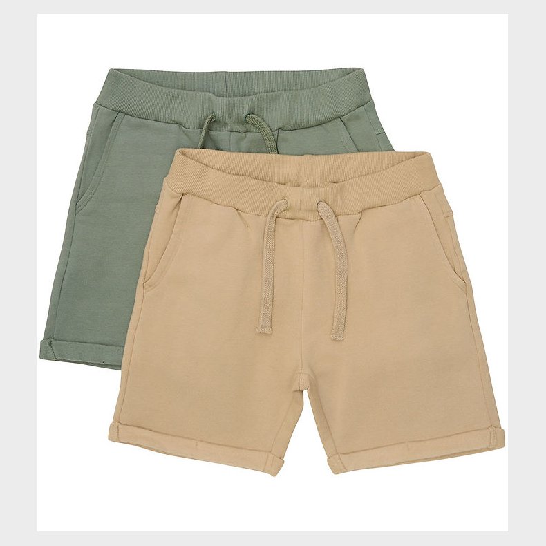 Minymo Sweatshorts - 2-pak - Incense