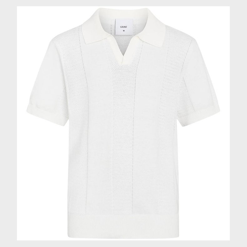 Grunt Polo - Strik - GRRanne - Off White