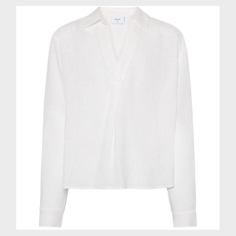 Grunt Skjorte - GrPoula - White