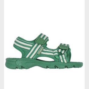 Bisgaard X Trine Kjr Sandaler - Addie - Emerald Green Stripe