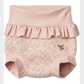 Wheat Blebadebukser - UV40+ - Neopren - Ivory Flower Meadow