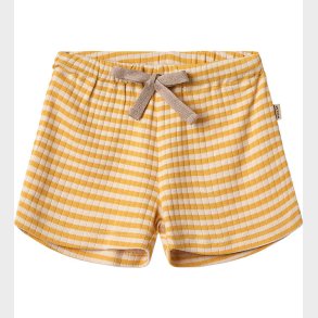 Wheat Shorts - Vic - Yellow Rib Stripe