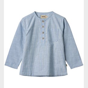 Wheat Skjorte - Bjrk - Blue Stripe