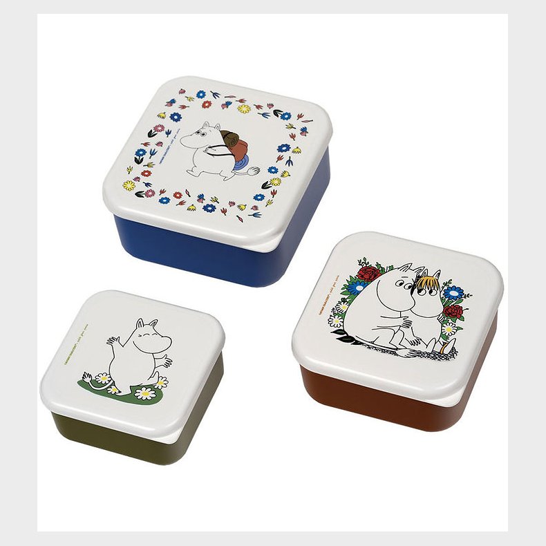 Petit Jour Paris Madkassest - 3 stk - 11,5 x 5,5 cm - Moomin