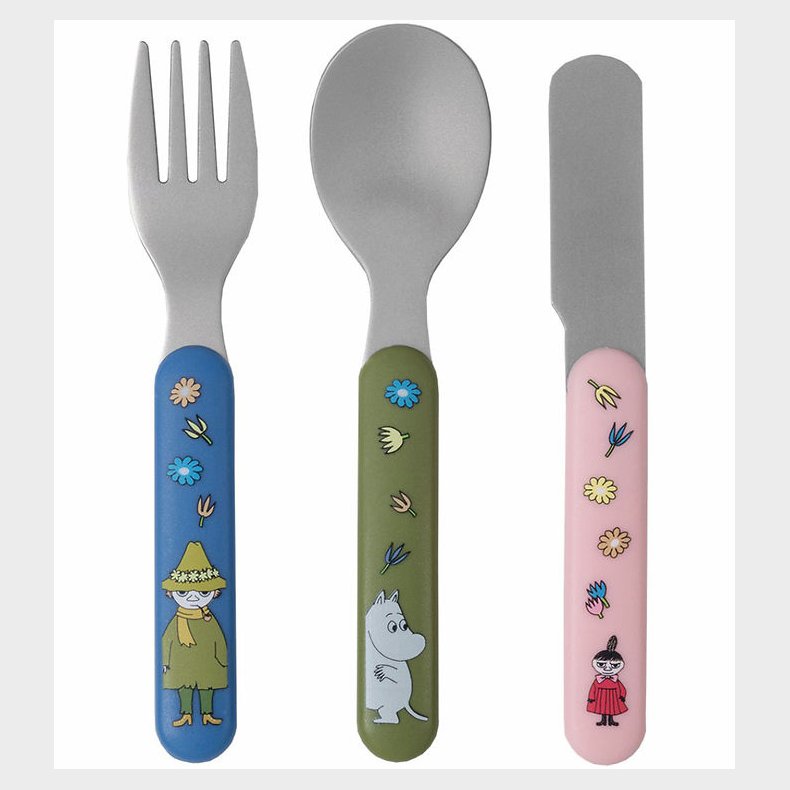 Petit Jour Paris Bestik - 3 Dele - Moomin