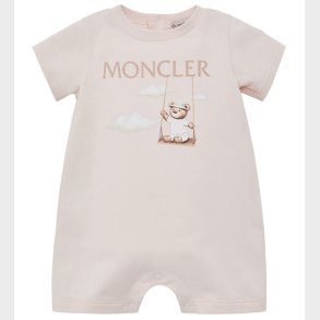 Moncler Sommerdragt - Rosa m. Print