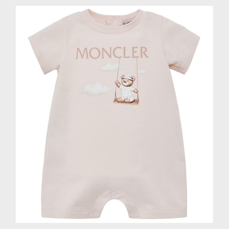 Moncler Sommerdragt - Rosa m. Print