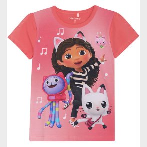 Minymo T-shirt - Gabby's Dollhouse - Calypso Coral