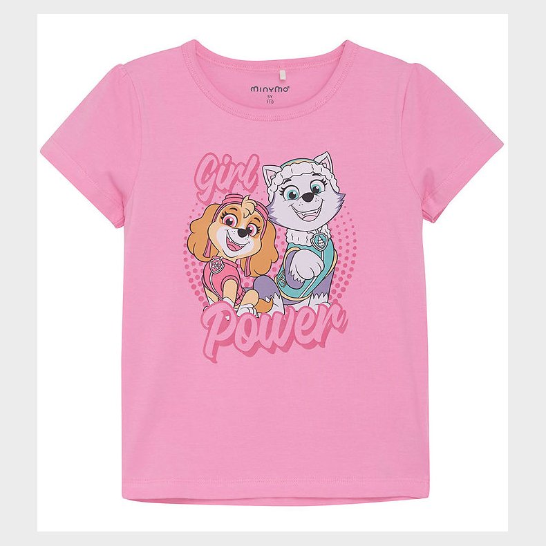 Minymo T-shirt - Paw Patrol - Rosebloom