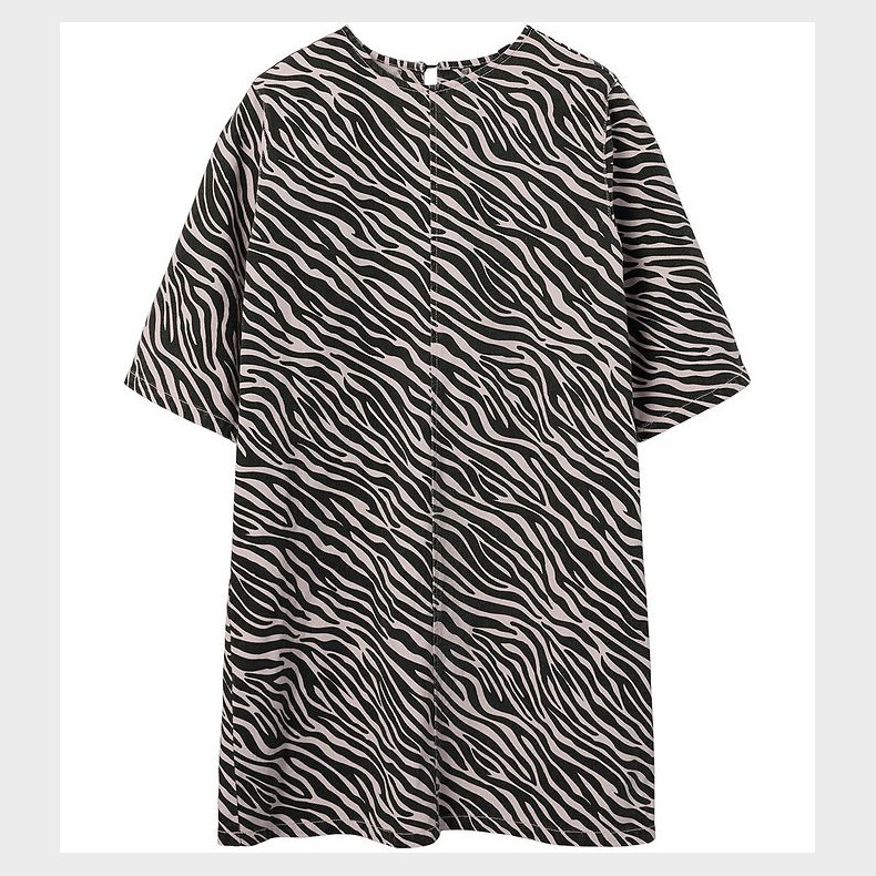 LMTD Kjole - NlfZebra - Pink Marshmallow/Raven Zebra