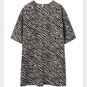 LMTD Kjole - NlfZebra - Pink Marshmallow/Raven Zebra