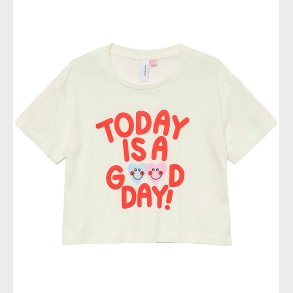 Vero Moda Girl T-shirt - VmFeel - Snow White/Today Is A Good Day