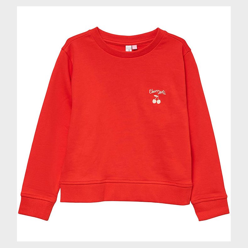 Vero Moda Girl Sweatshirts - VmBrenda - Fiery Red/Cherryfic
