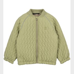 Mikk-Line Bomberjakke - Gray Green m. Drage