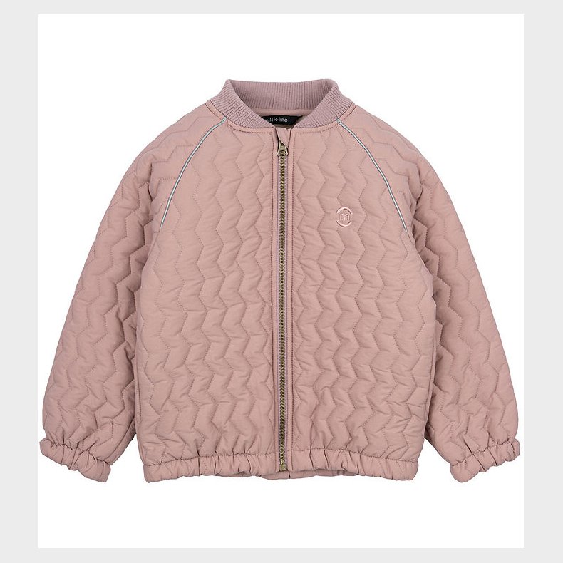 Mikk-Line Bomberjakke - Woodrose m. Enhjrning