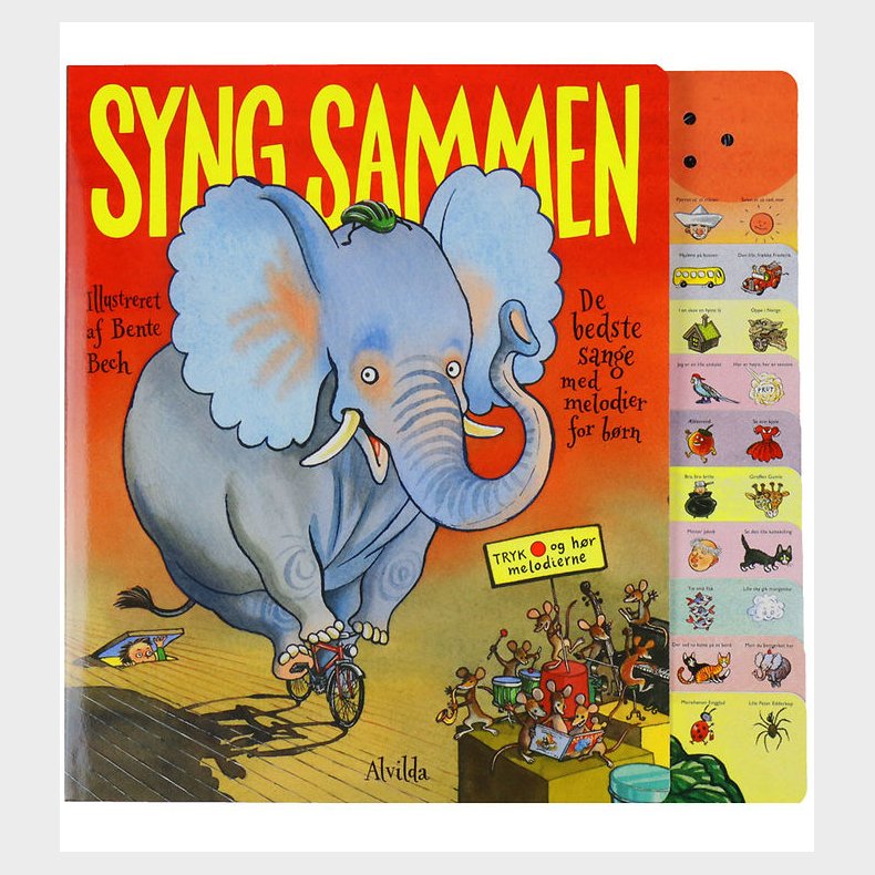 Alvilda Bog m. Lyd - Syng sammen - De bedste sange med melodi