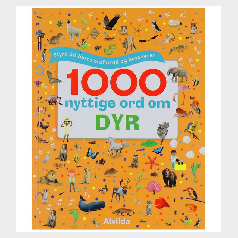 Alvilda Bog - 1000 nyttige ord om dyr