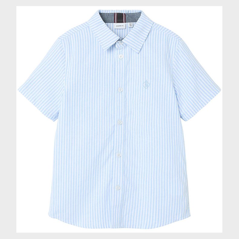 Name it Skjorte - Noos - NkmNewsa - Campula/W. Bright White